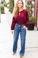 Load image into Gallery viewer, Judy Blue High Rise Double Button Crisscross Detail Wide Leg Jeans
