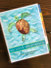 Load image into Gallery viewer, Coral &amp; Teal Octopus Planner  Daily
