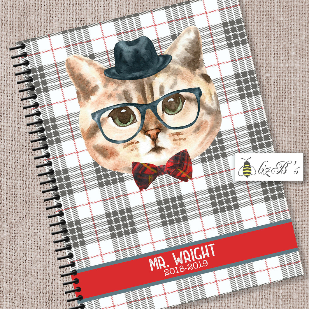 Cat Teacher Planner