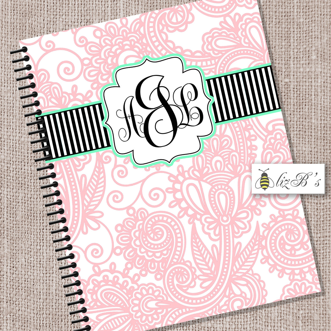 Blush and Mint Teacher Planner