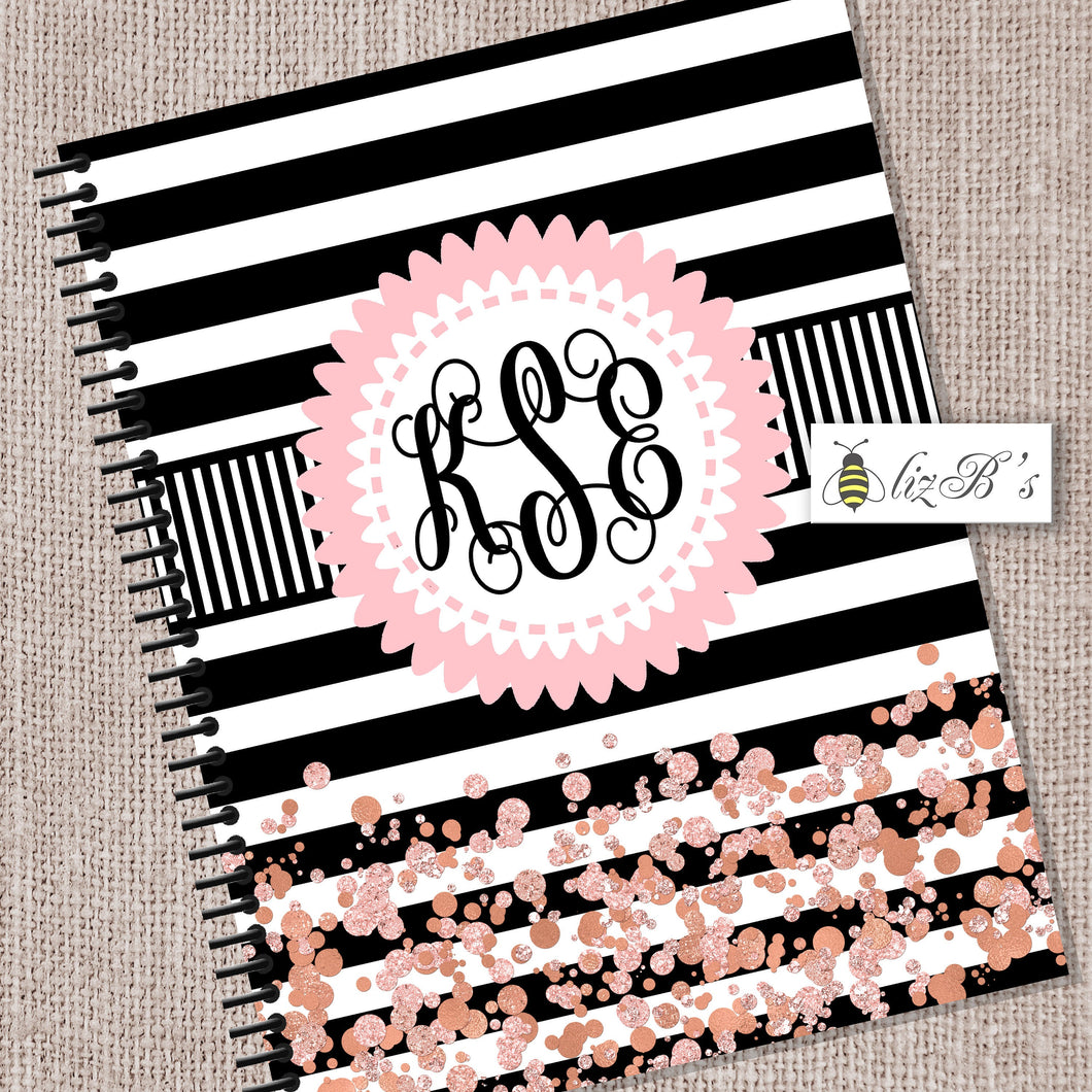 Blush and Rose Gold Teacher Planner